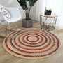 Conceptum Alfombra Multicolor 100 x 100 cm con Impresión 3D